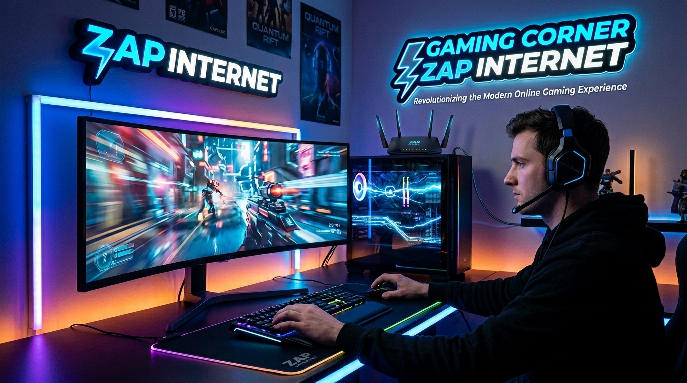 Gaming Corner Zap Internet